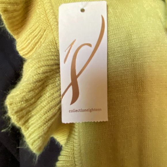 NWT~Collection eighteen Ruffled Knit Scarf - Picture 3 of 10